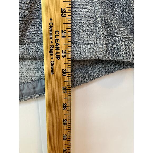 The North Face Women's Large Gray Sherpa Fleece Jacket Full Zip Long Sleeve Cozy - Picture 9 of 11